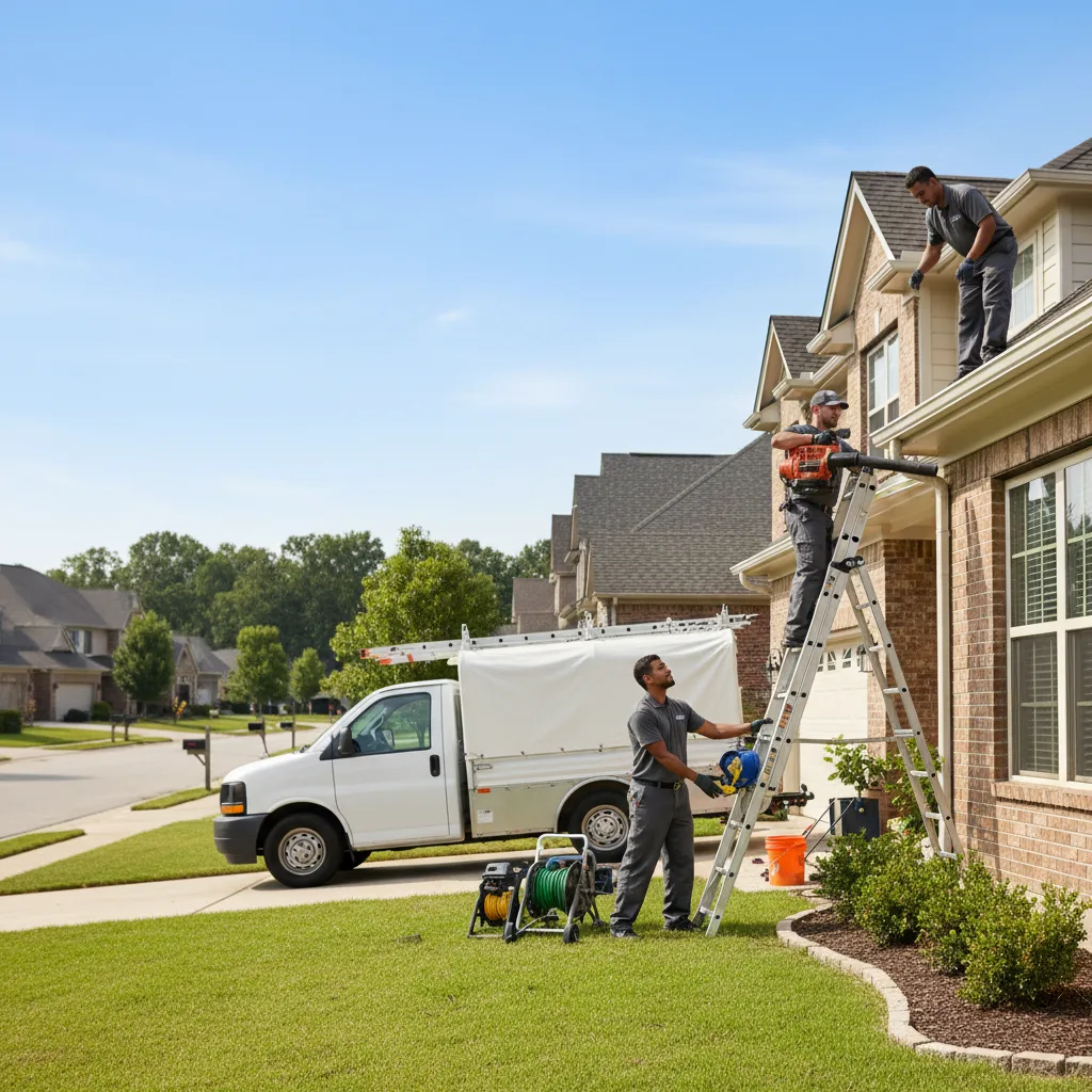 Home Gutter Service in Barnhart, TX near me